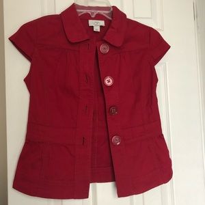 Anne Taylor Loft Button up top